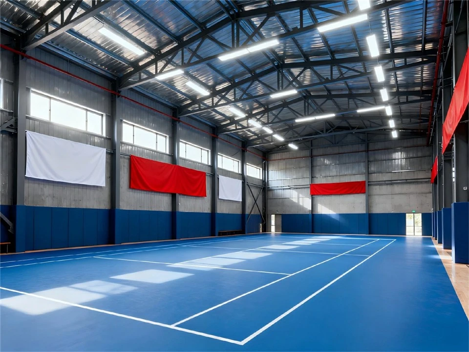 steel-structure-gym-building-indoor-tennis-badminton-court steel-structure-gym-building-indoor-tennis-badminton-court